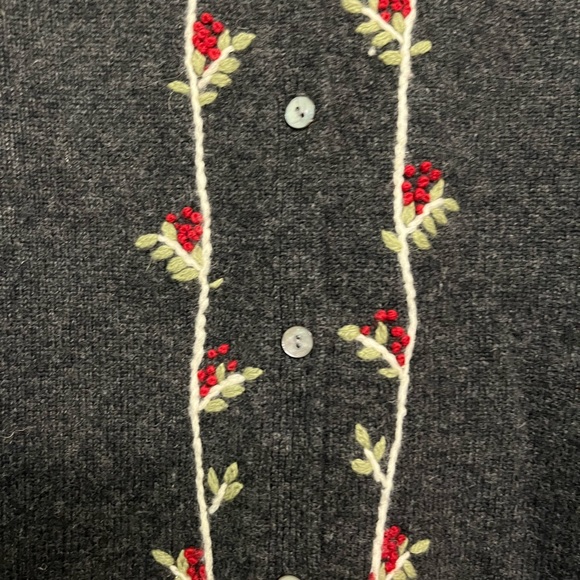 Paraphrase Wool Cardigan Sweater - Picture 3 of 7